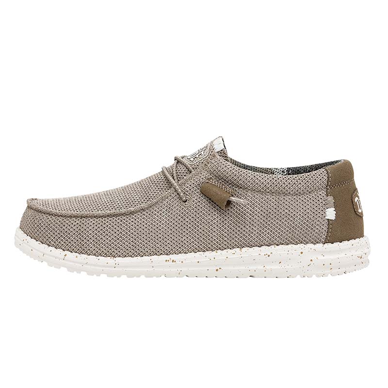 Hey Dude Men's Wally Sox Stitch in Sand | Palmetto Moon