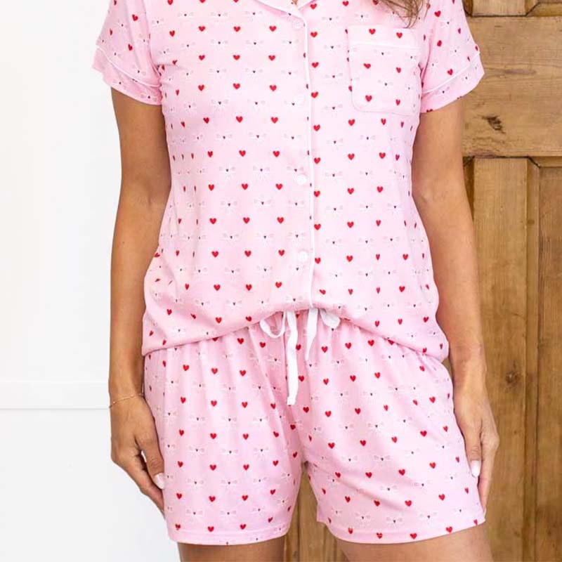 Women&#39;s Tickled Pink Pajama Shorts