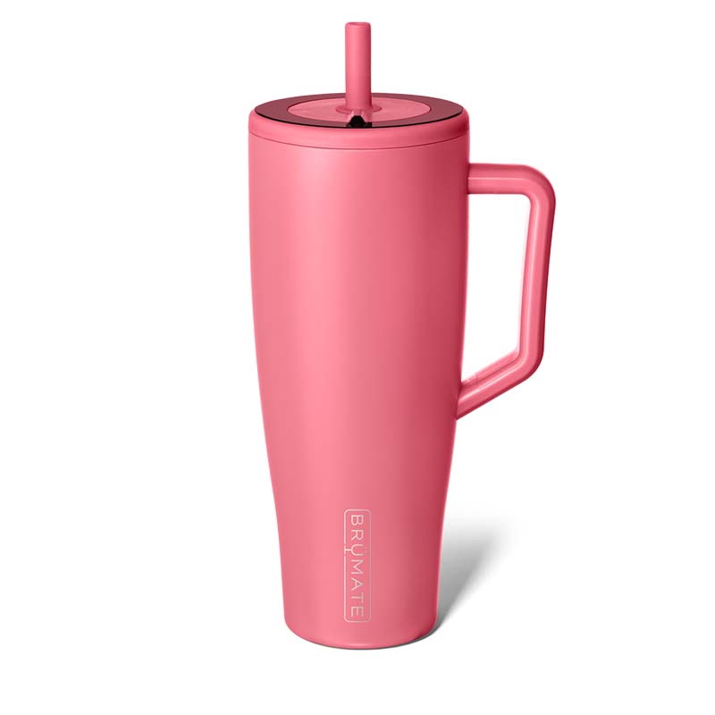 TrustyMate 40 Oz Tumbler With Handle And Straw