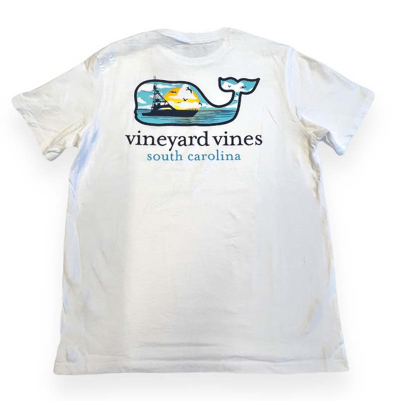  vineyard vines Boys' Long-Sleeve Sunset Dog Pocket Tee:  Clothing, Shoes & Jewelry