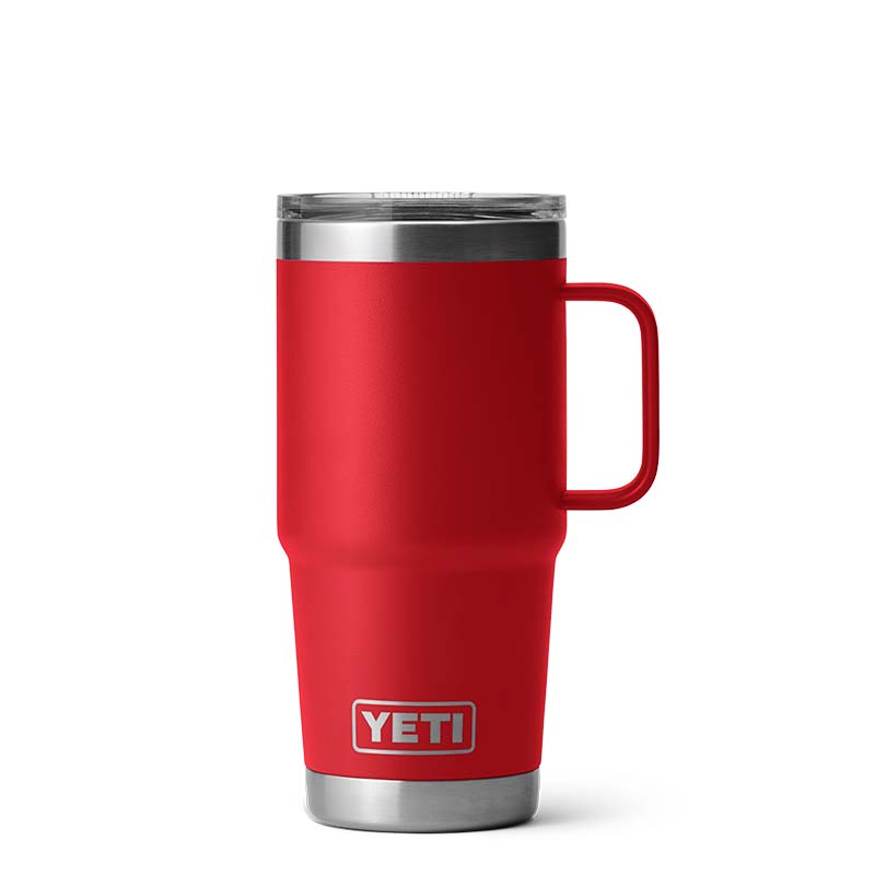 YETI Rambler 20 oz. Travel Mug with Stronghold Lid - Rescue Red