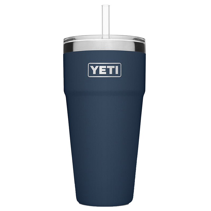 Clemson Yeti Rambler Straw Mug