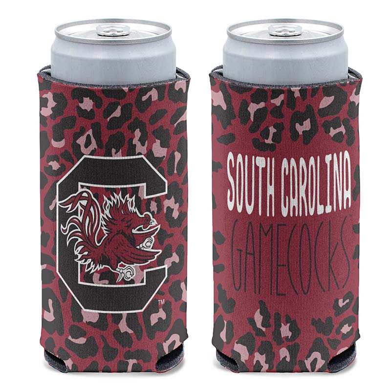 Simply Southern Slim Can Holder Koozie - Leopard