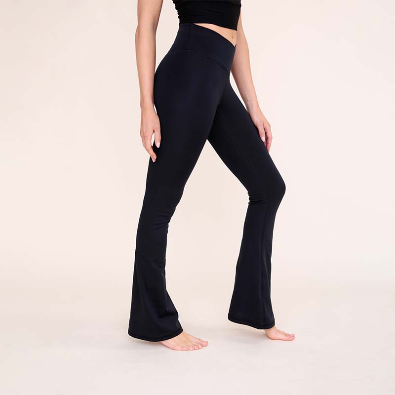 NEW YOUNG Women's Flare Yoga Pants,Crossover Flare Leggings for
