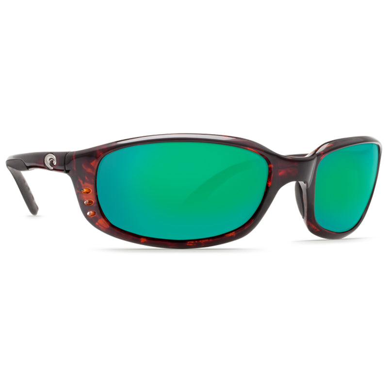 Costa Del Mar Brine Tortoise Frame with Green Lens 580P Palmetto