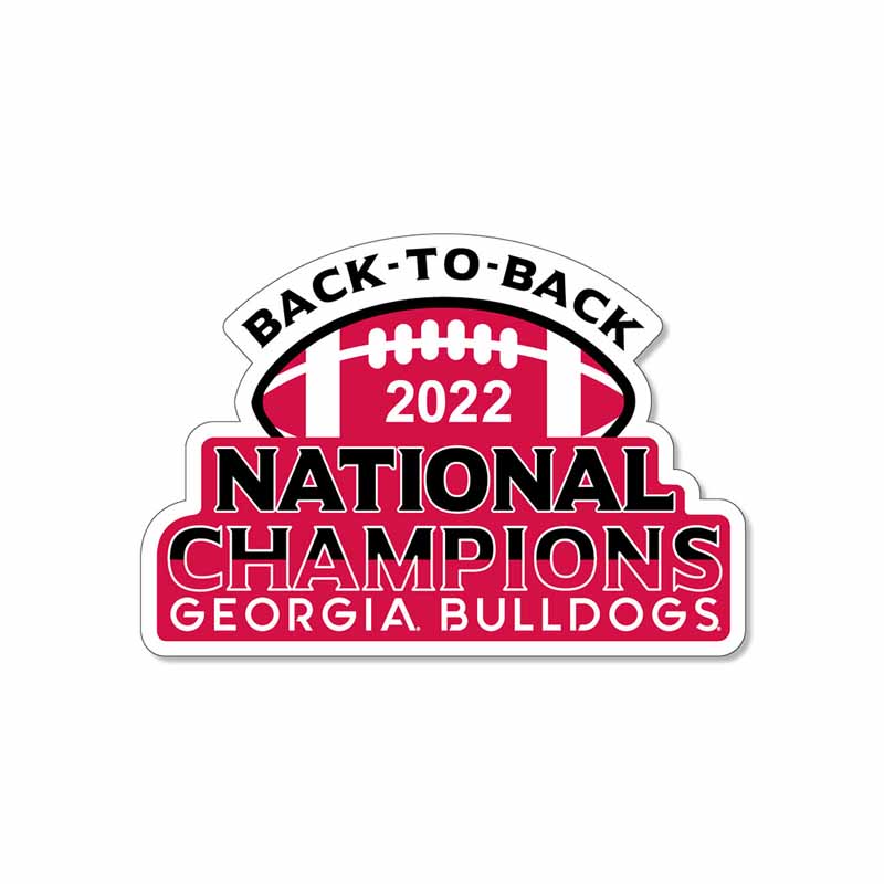 UGA football breaks down the 2022 National Champions logo