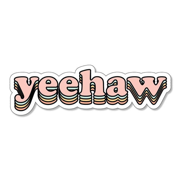 3 inch Yeehaw Decal | Palmetto Moon