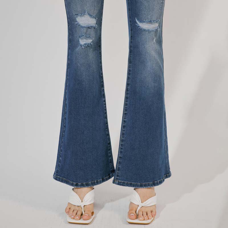 Roxanne High Rise Flare Jeans – Official Kancan USA