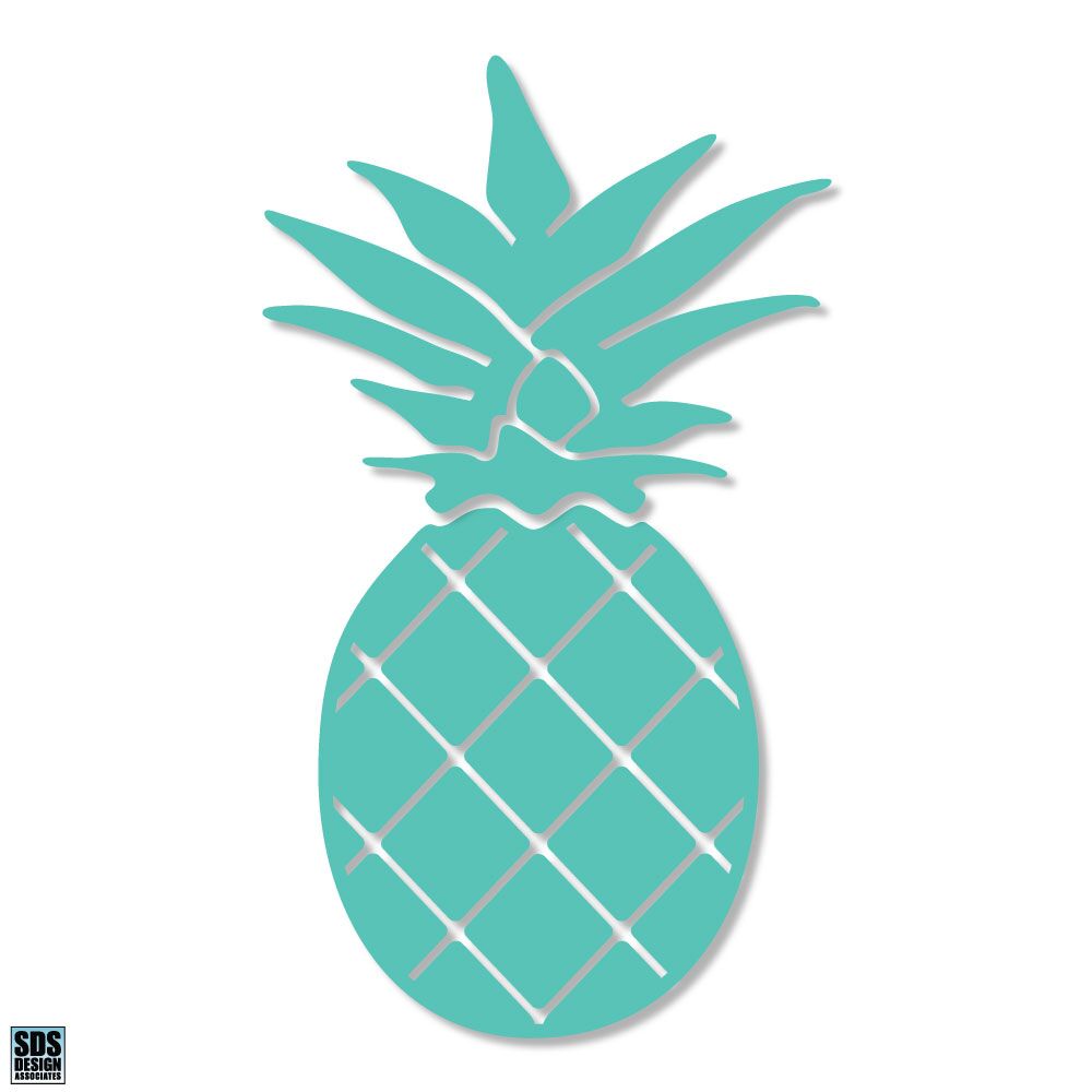 Pineapple inch Decal