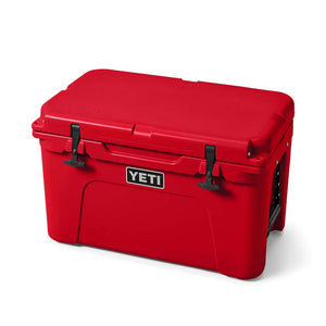Adventures await with @Yeti's new Rescue Red Collection cooler