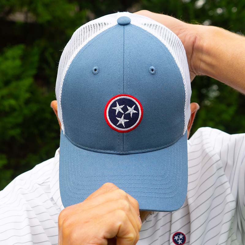 Tennessee State Flag ProMesh Hats By Volunteer Traditions, 57% OFF